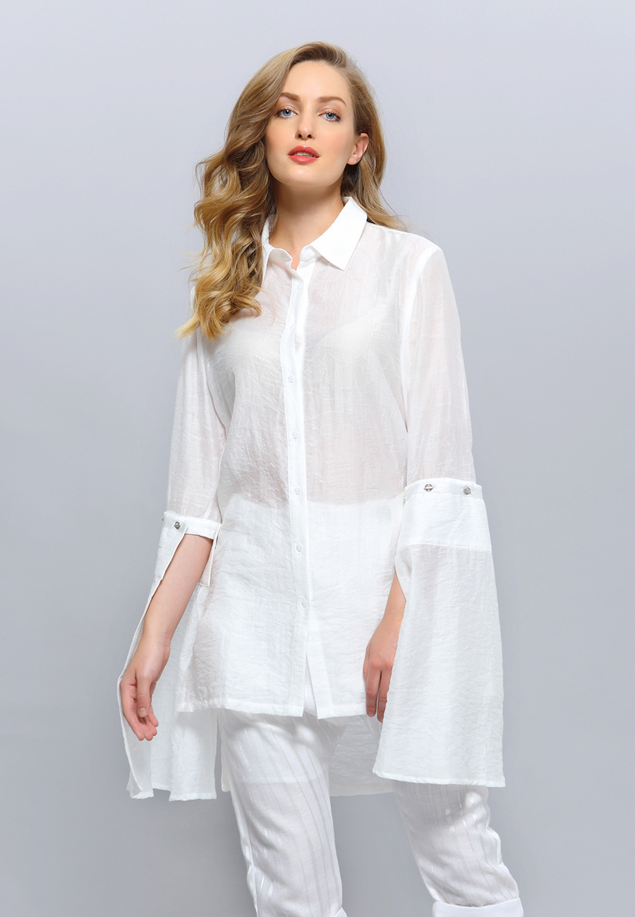 Shirt Long Tulip Sleeves